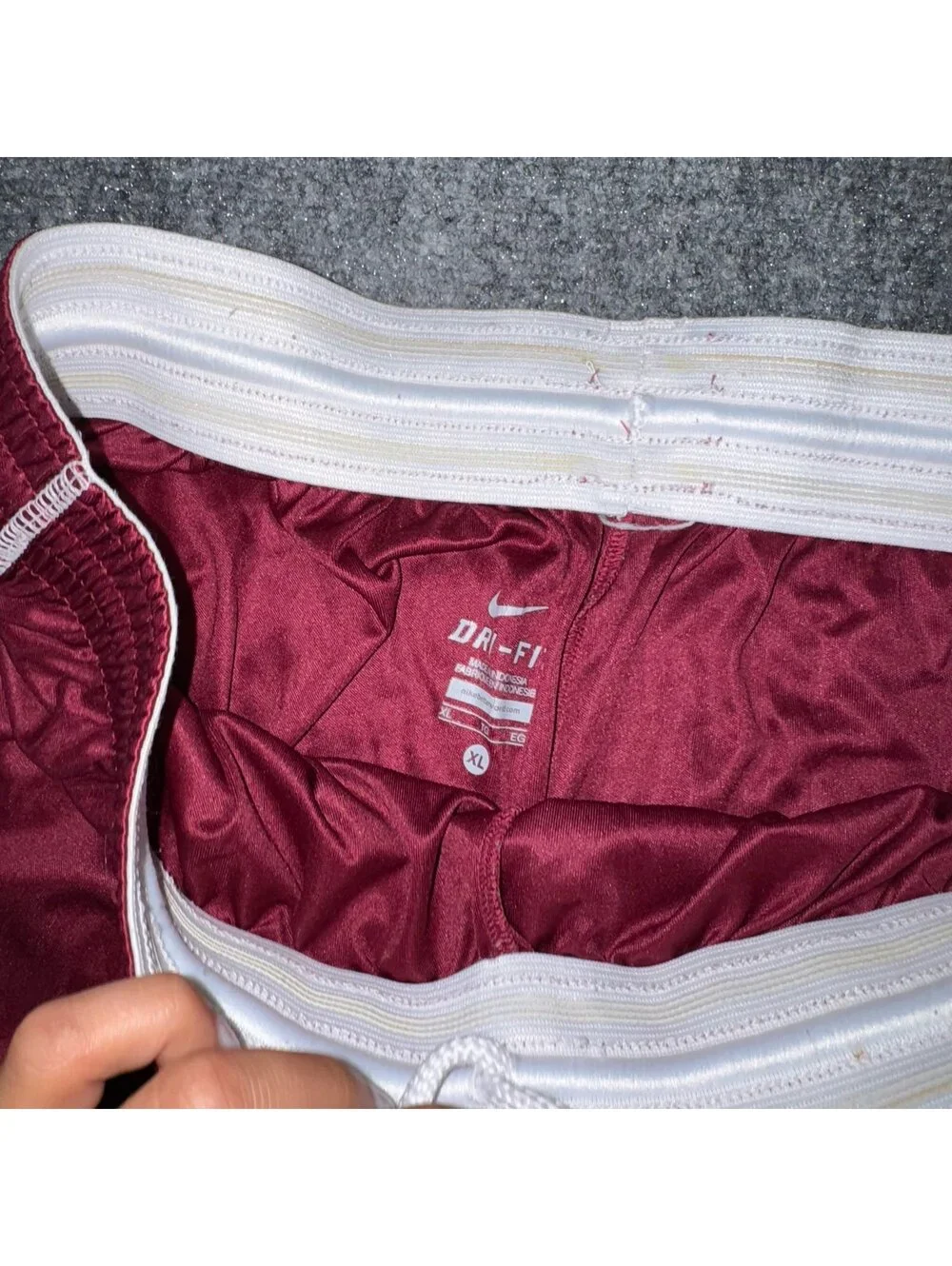 Nike Manhattanville Softball Athletic Mesh Shorts Womens XL Vtg y2k 90s Rare